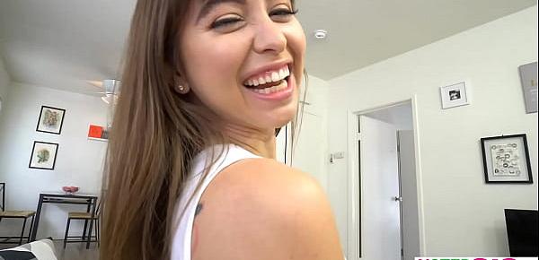  My big ass stepsister Riley Reid wanted to play house
